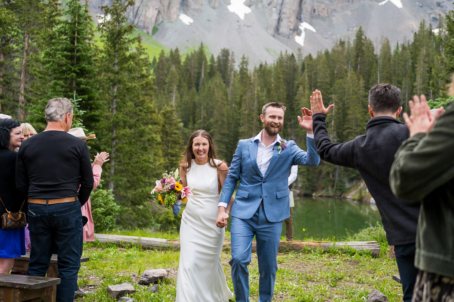 alta lakes wedding ceremony