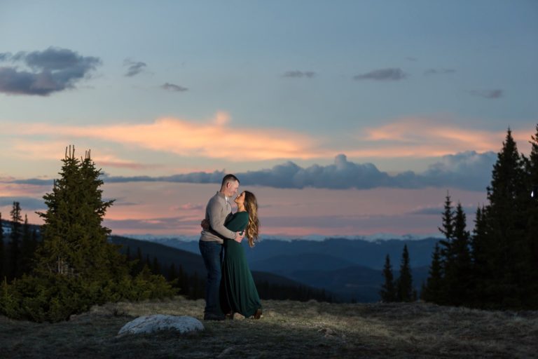 Breckenridge Hoosier Pass Engagement Shoot