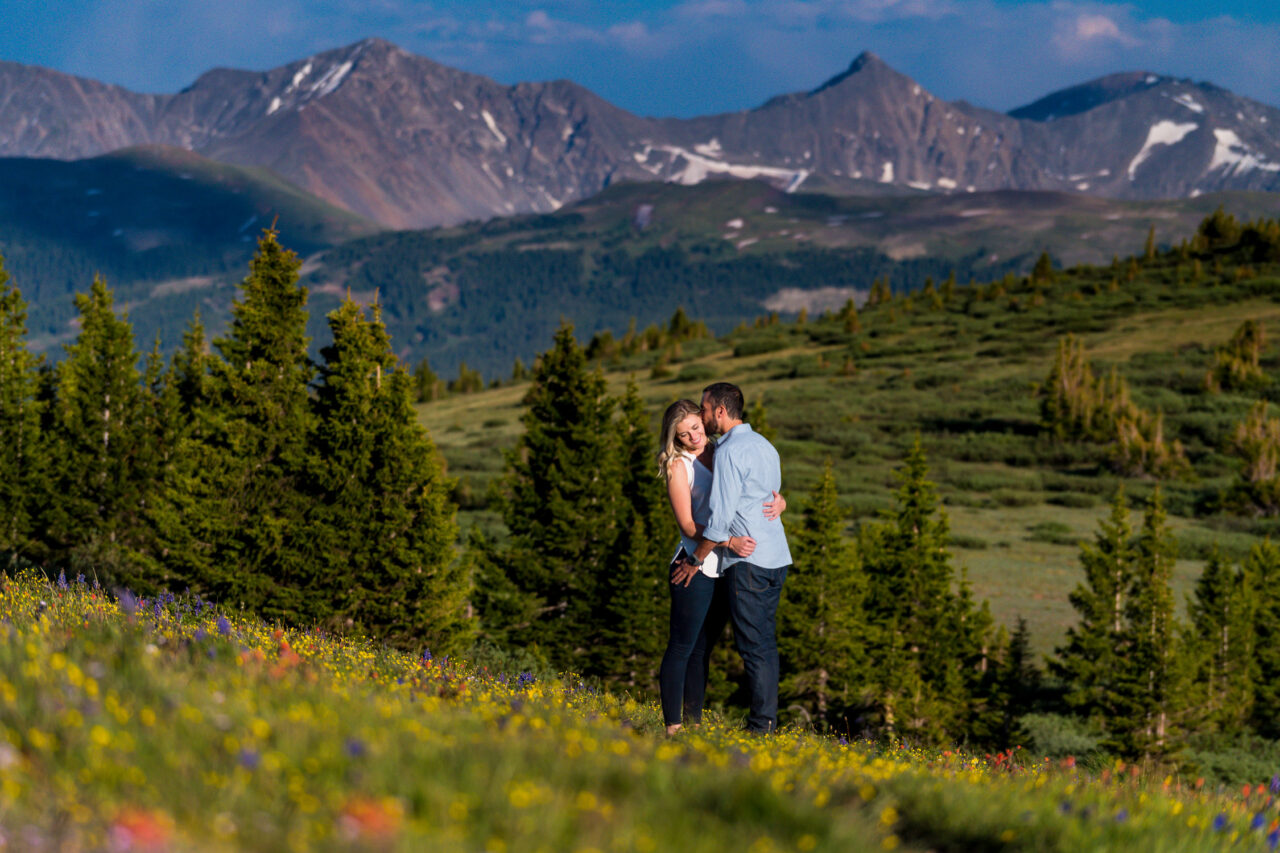 adventurous engagement photography colorado