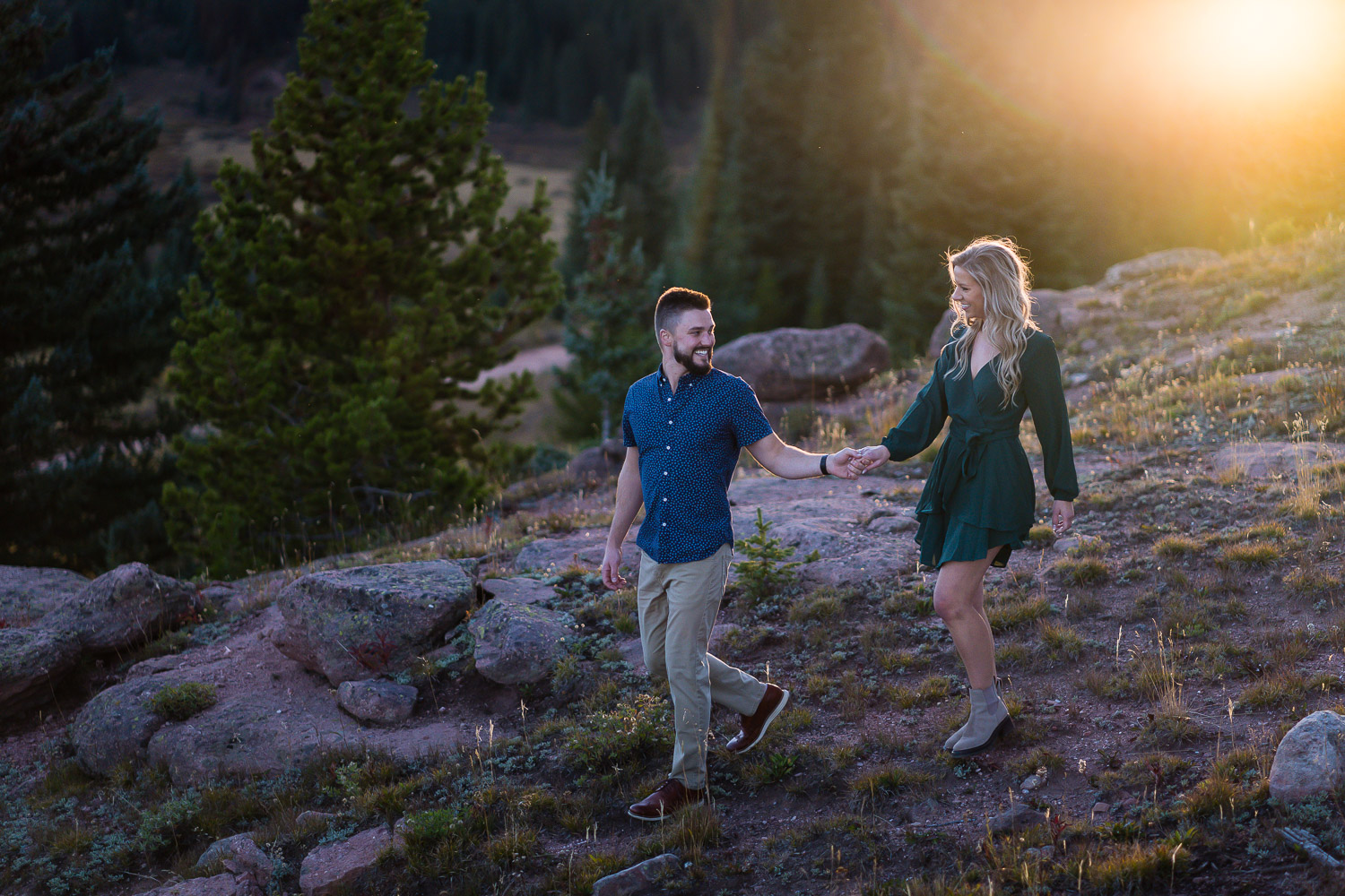 colorado engagement photoshoot