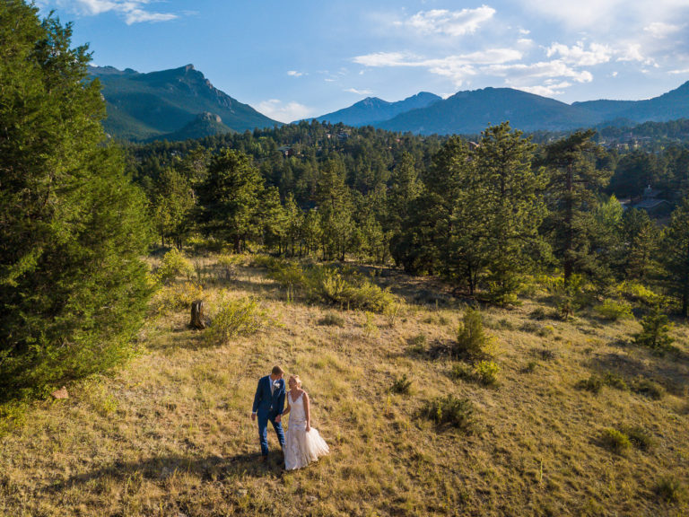 colorado micro wedding in estes park