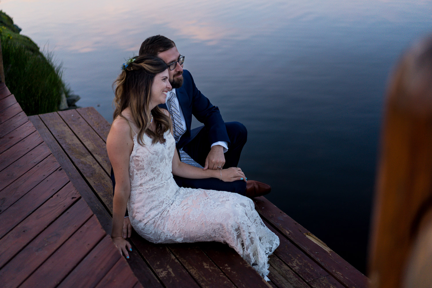 evergreen lake house wedding