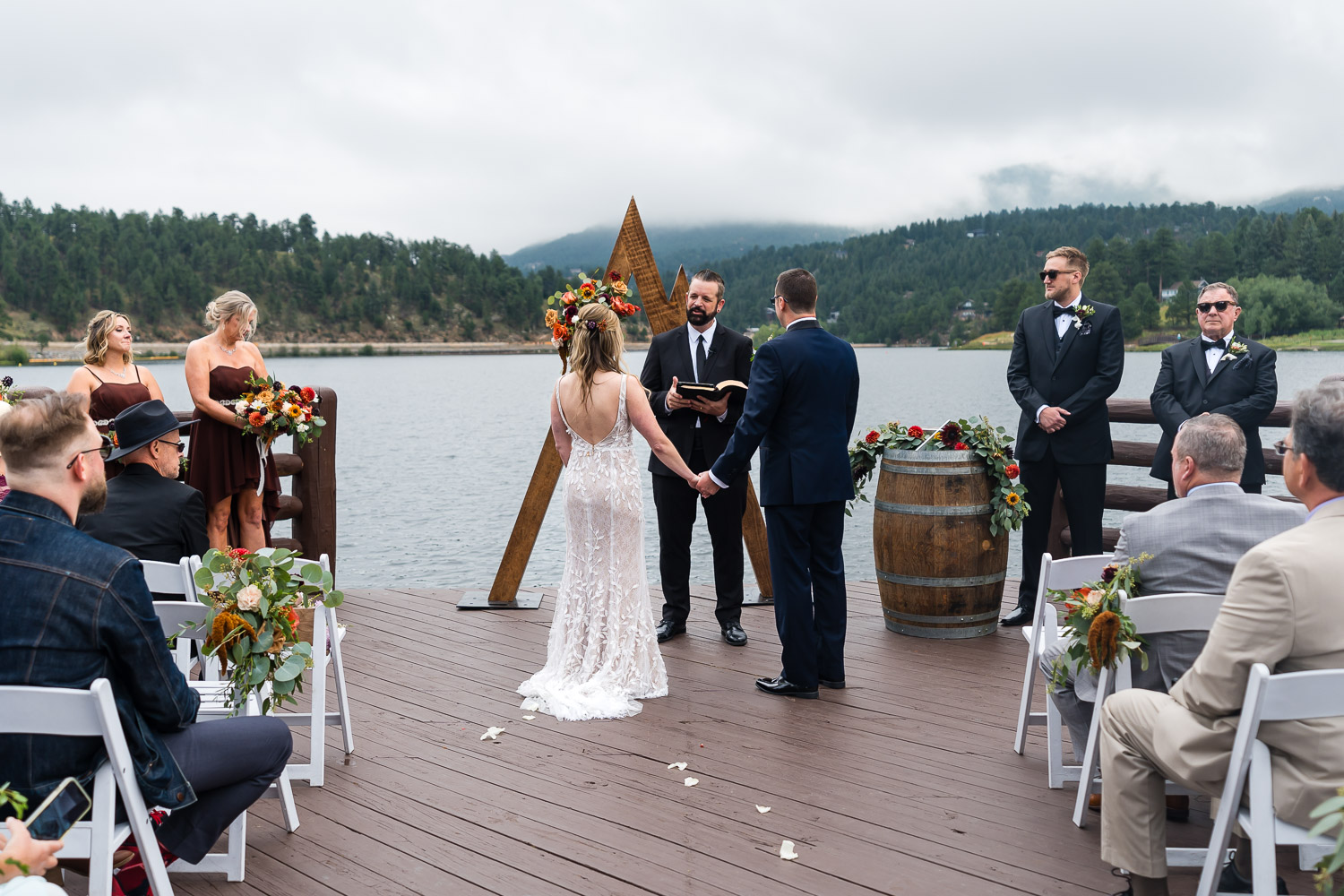 Evergreen Lakehouse Wedding Photography Colorado