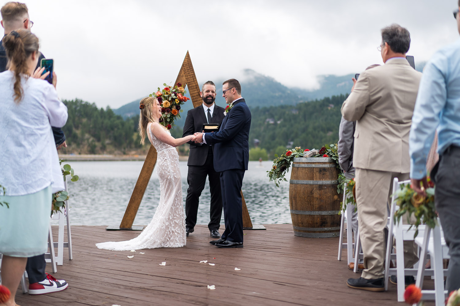 Evergreen Lakehouse Wedding Photography Colorado