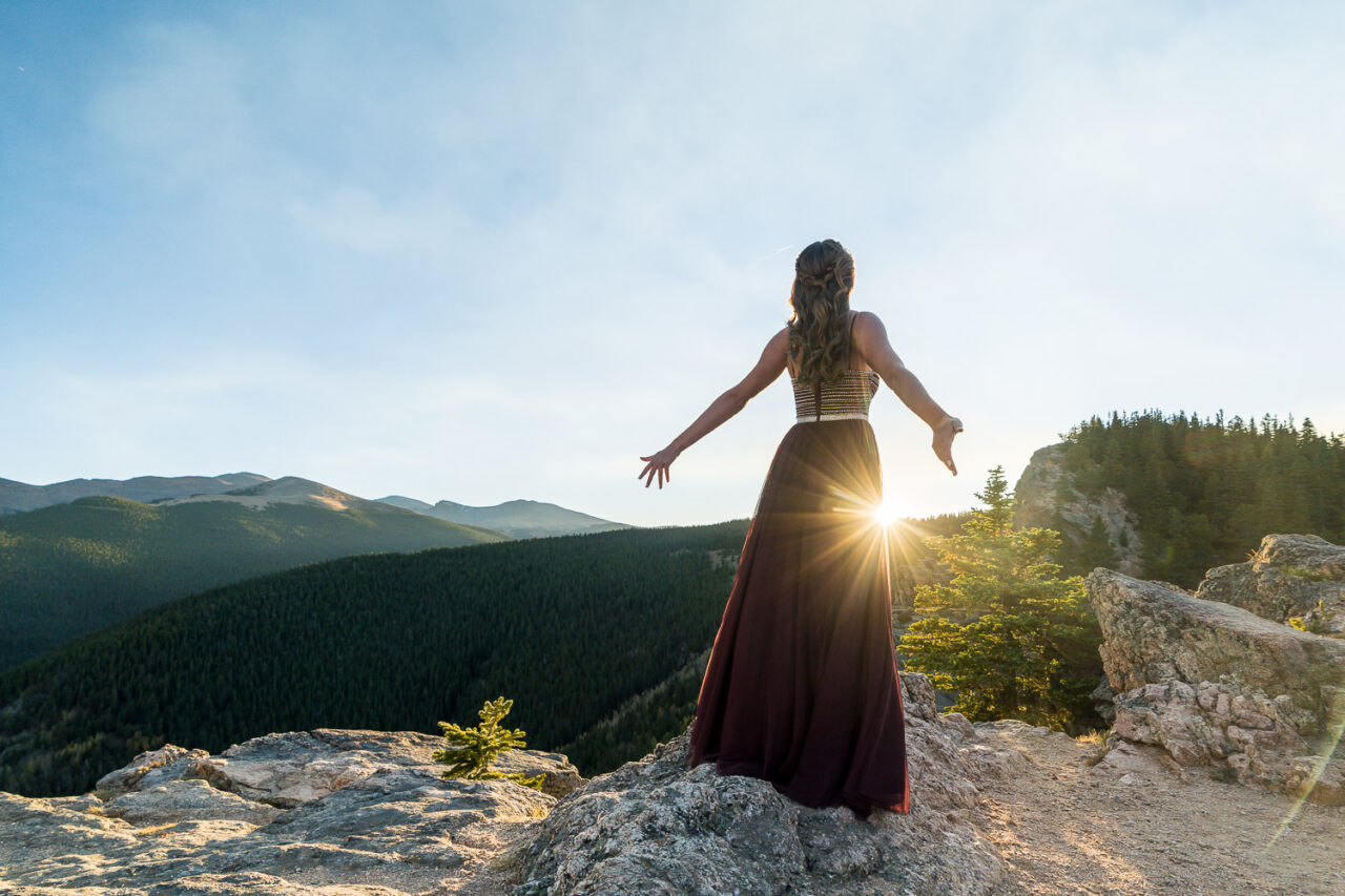 senior portrait photographer evergreen colorado