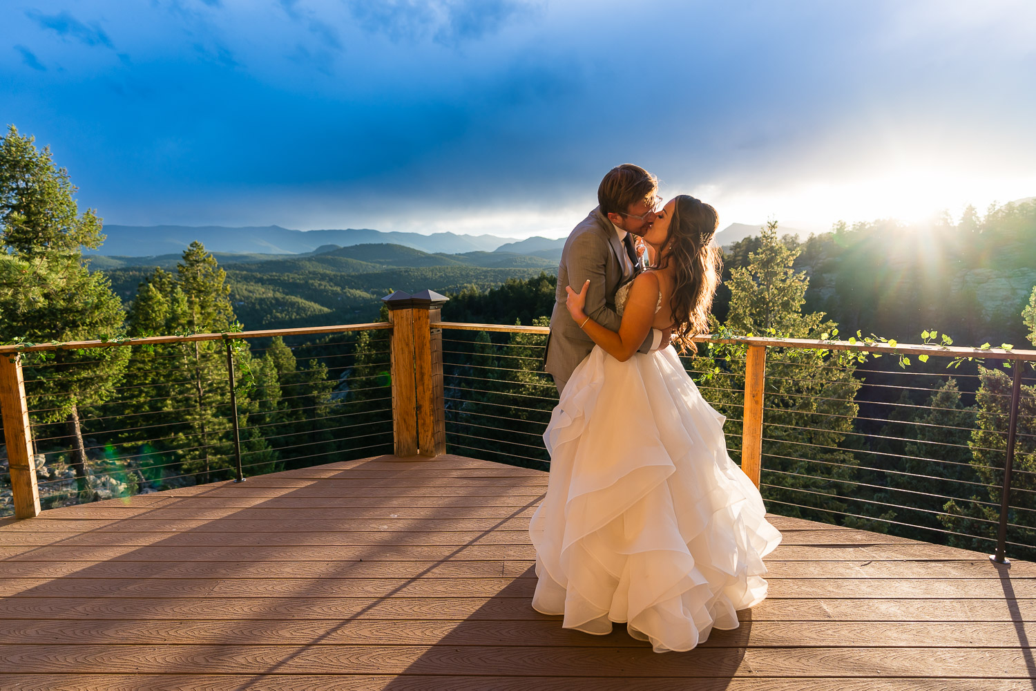 evergreen wedding photography reception