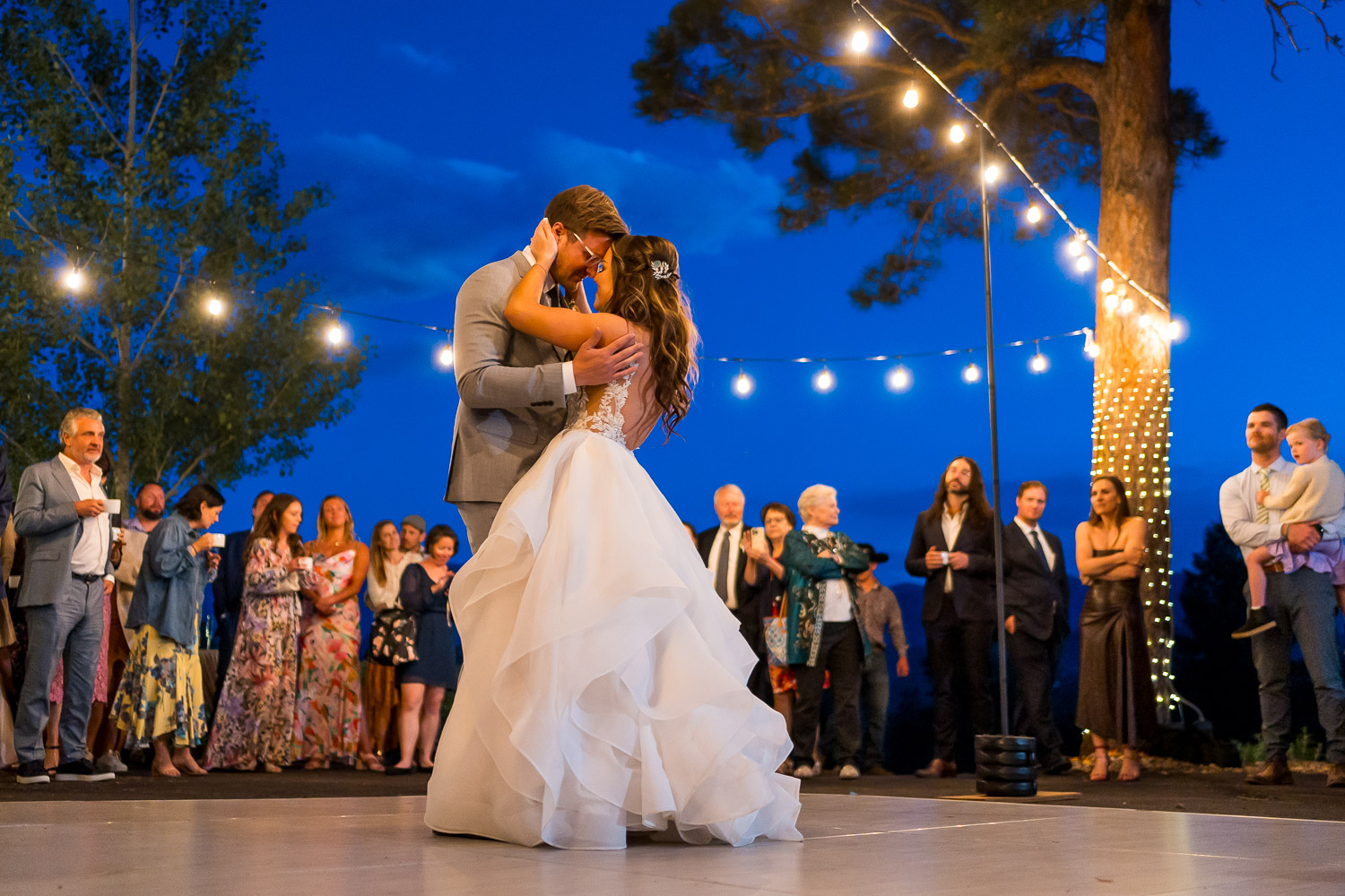 evergreen wedding photography reception