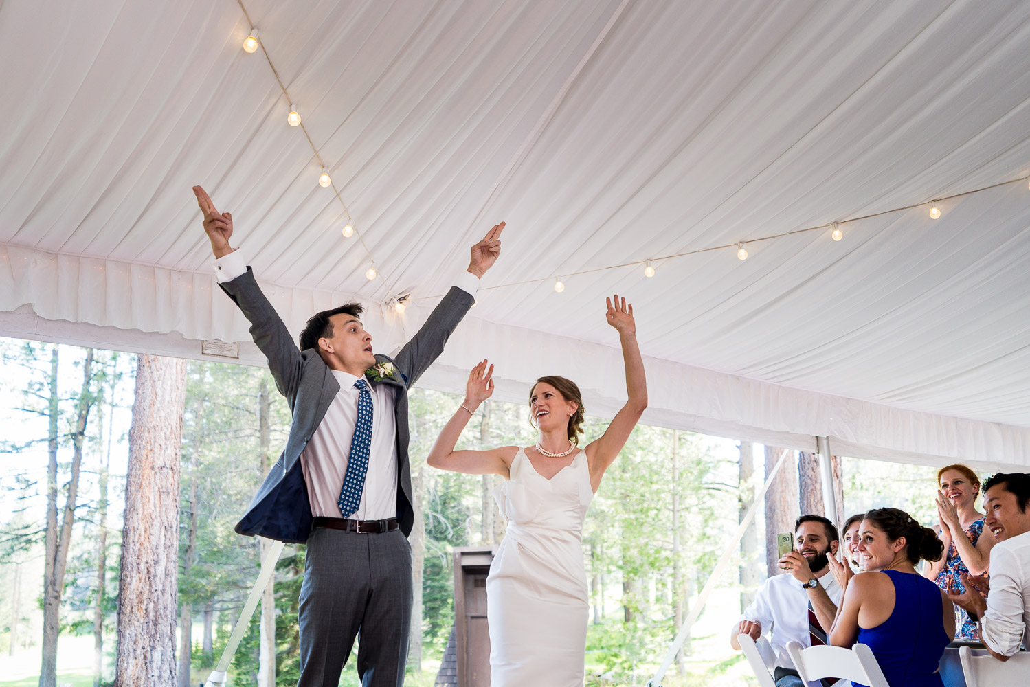 Tahoe Destination Wedding Reception