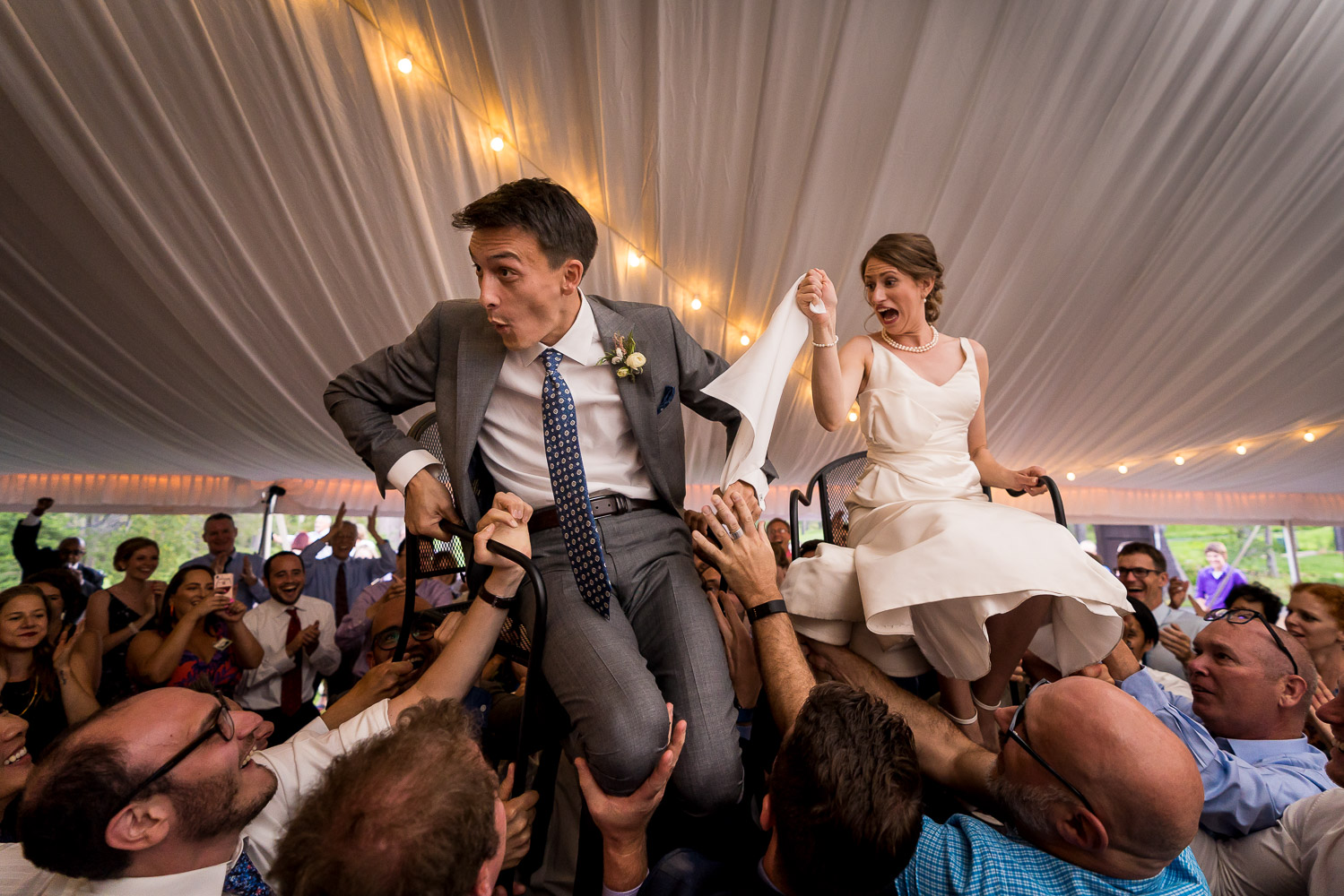 Tahoe Destination Wedding Reception Dancing