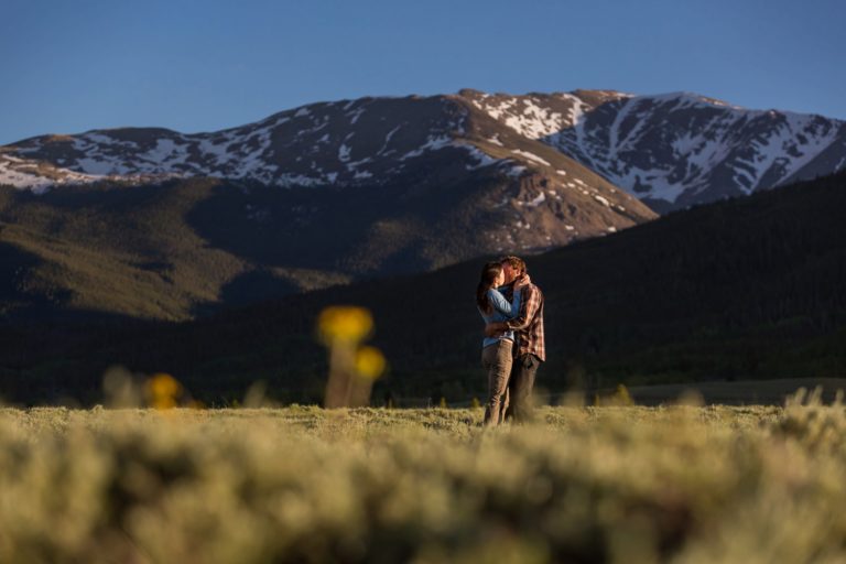Leadville Colorado Engagement Shoot