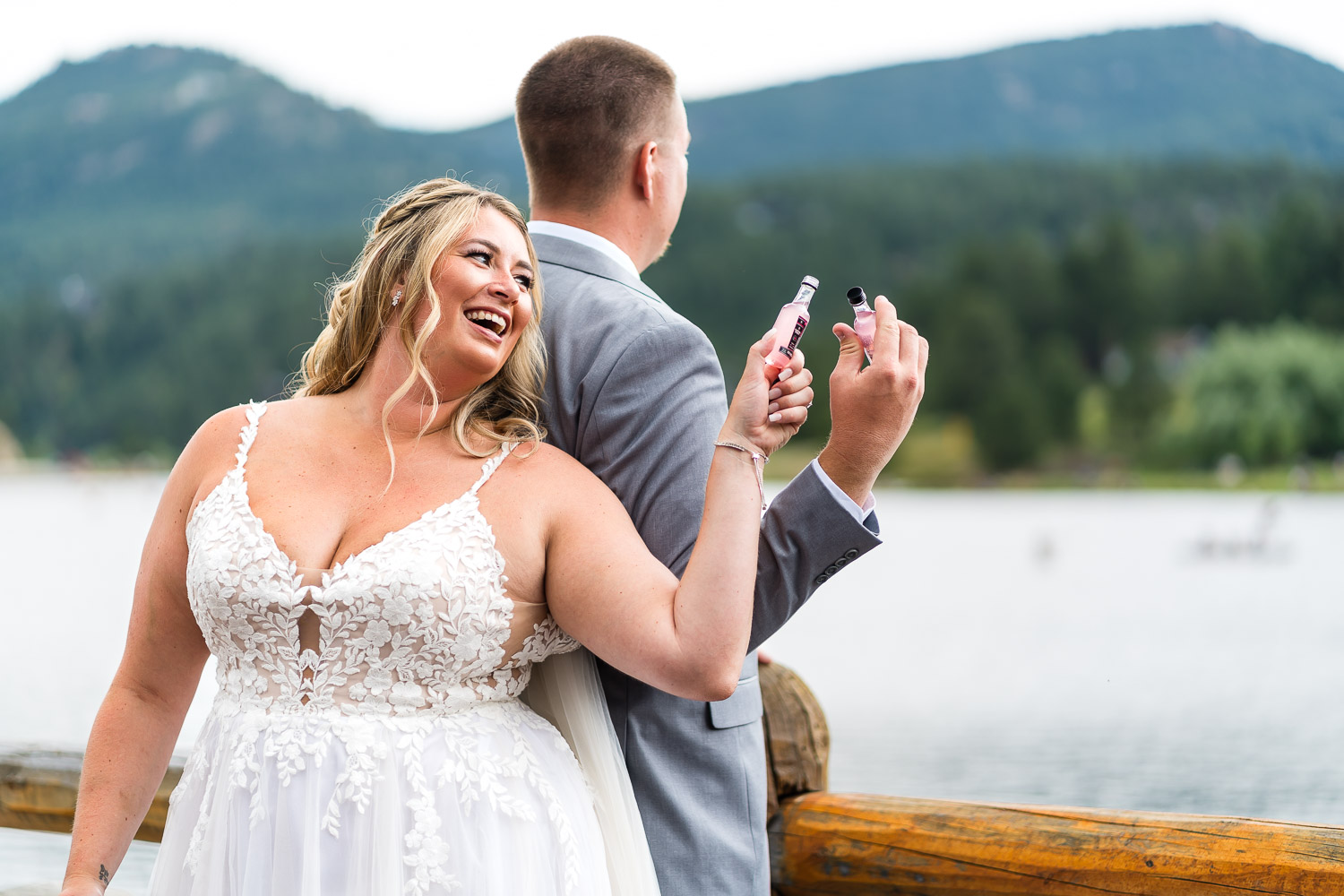 Lake House Evergreen Colorado Wedding