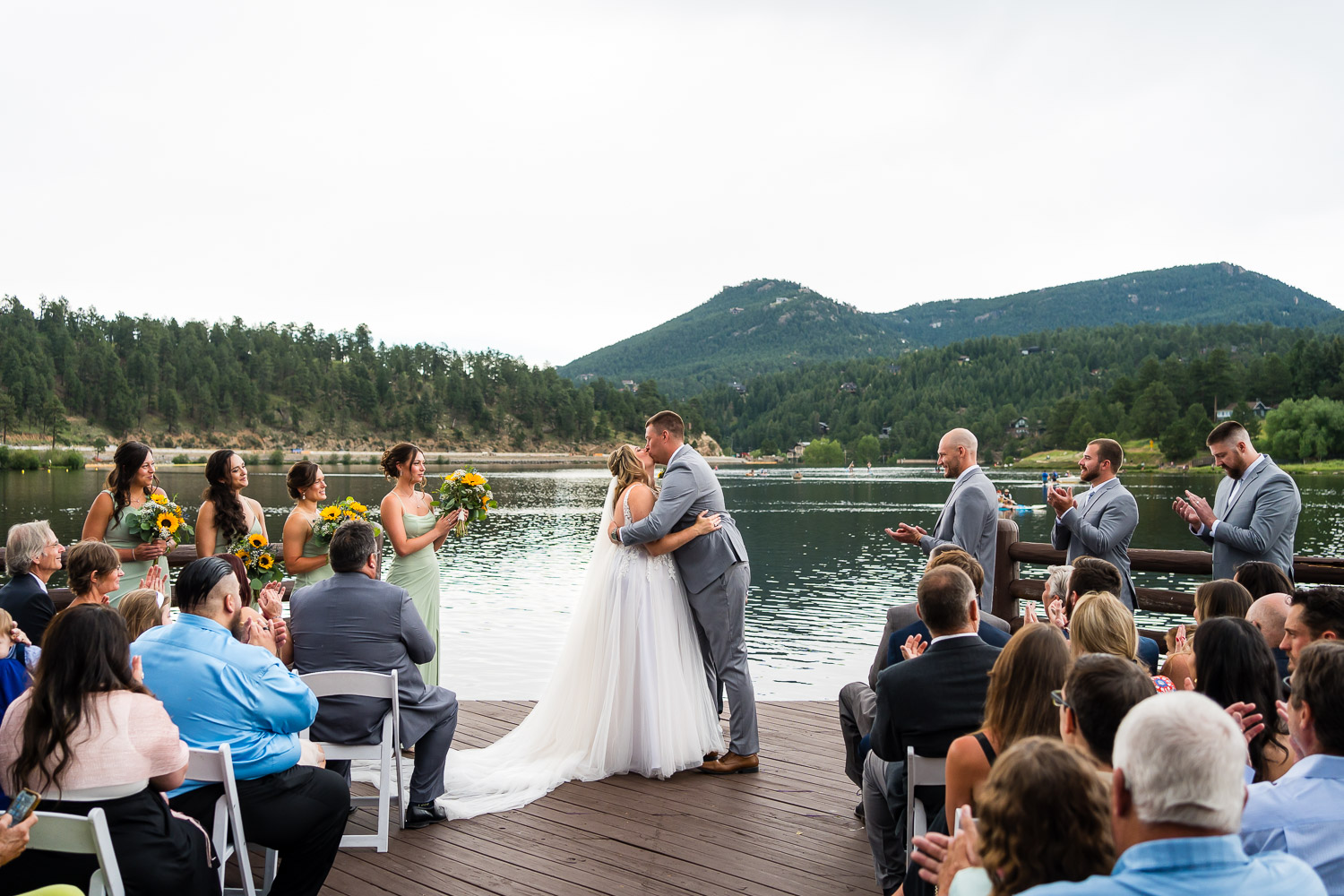 Getting Married at the Lake House Evergreen Colorado Wedding