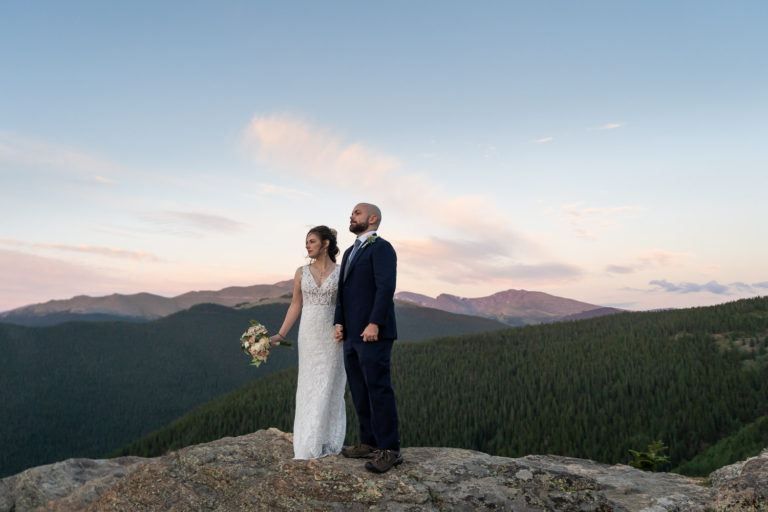 sunrise wedding colorado