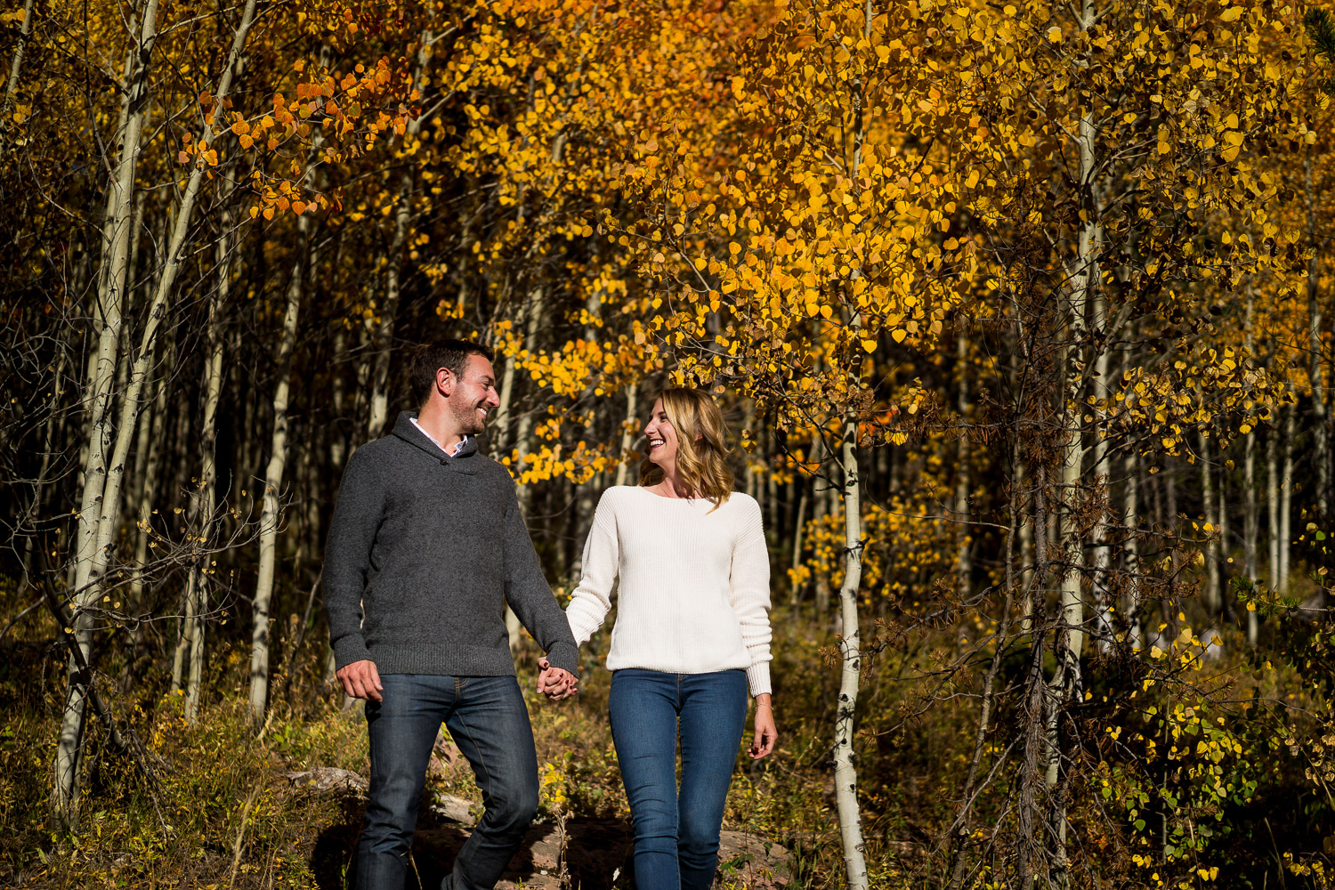 adventurous mountain engagement