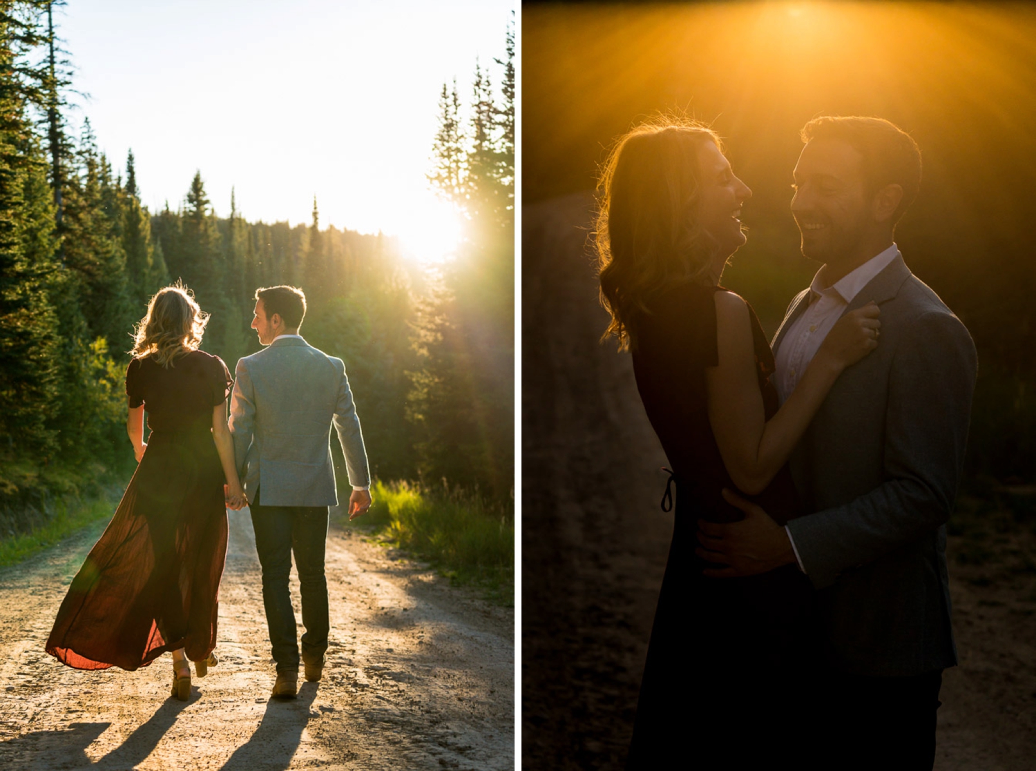 adventurous colorado mountain engagement