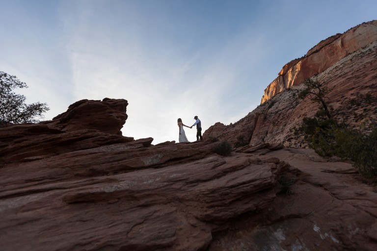 zion national park wedding photography